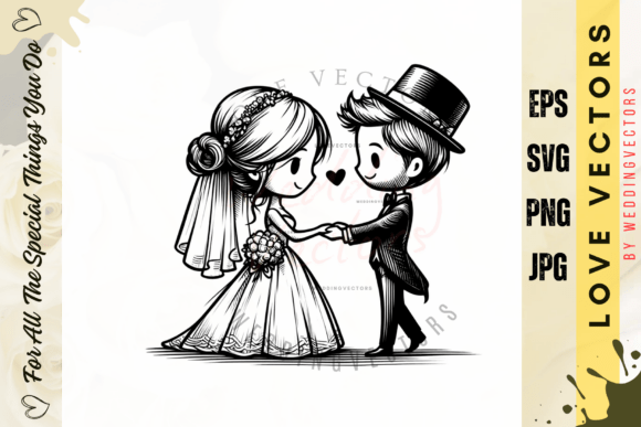 C3619 Wedding Vectors: Crafting Your Visual Love Story