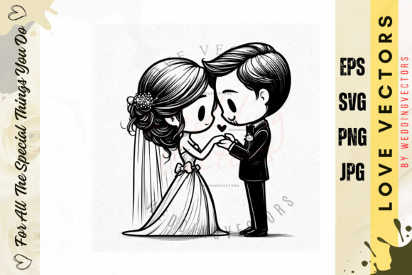 Wedding Couple and Love Vectors: A Designer's Guide to C3706