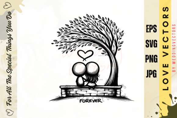 Wedding Couple and Love Vectors - C365: A Designer's Secret Weapon for Romance